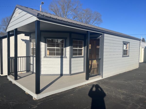 12 x 32 Deluxe Porch Shed